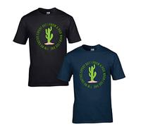 I'm No Cactus Expert T Shirt But Know A Prick When I See One Plants Funny Gardening Meme Gift Sarcastic Joke Humour Unisex Adult Tee Top (Navy, XL)