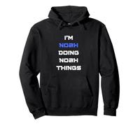 I'm Noah doing Noah things. Funny Name Design for Boys, Pullover Hoodie