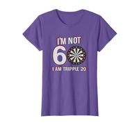 I'm Not 60 I Am Triple 20 - Funny Darts Player Birthday T-Shirt