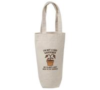 'Im Not a Bad Gardener' Cotton Wine Bottle Gift/Travel Bag (BL00041856)