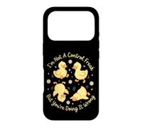 I'm Not A Control Freak But You're Doing It Wrong Duckling Case for iPhone 17 Pro