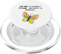 I'm Not A Creative Person So Here's a Butterfly Creativity PopSockets PopGrip for MagSafe