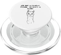 I'm Not A Creative Person So Here's a Llama Creativity PopSockets PopGrip for MagSafe