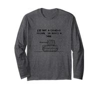 I'm Not A Creative Person So Here's a Tank Creativity Long Sleeve T-Shirt