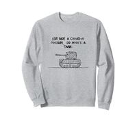 I'm Not A Creative Person So Here's a Tank Creativity Sweatshirt