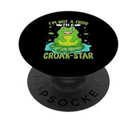I'm Not A Frog I'm A Croak-Star PopSockets Adhesive PopGrip