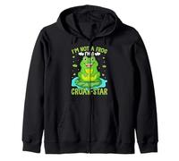 I'm Not A Frog I'm A Croak-Star Zip Hoodie
