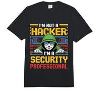 I'm Not A Hacker I'm A Security Professional - Comfort Colors Adult Heavyweight T-Shirt