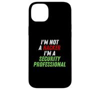 Im Not A Hacker Im A Security Professional OPSEC Cyber Humor Case for iPhone 14 Plus