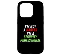 Im Not A Hacker Im A Security Professional OPSEC Cyber Humor Case for iPhone 15 Pro