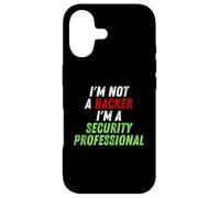 Im Not A Hacker Im A Security Professional OPSEC Cyber Humor Case for iPhone 17