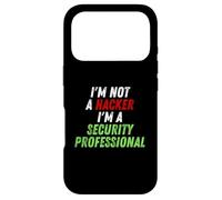 Im Not A Hacker Im A Security Professional OPSEC Cyber Humor Case for iPhone 17 Pro