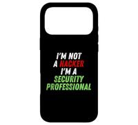 Im Not A Hacker Im A Security Professional OPSEC Cyber Humor Case for iPhone 17 Pro Max