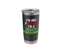 Im Not A Hacker Im A Security Professional OPSEC Cyber Humor Stainless Steel Insulated Tumbler