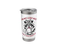 I'm Not A Hot Mess I'm A Spicy Disaster Stainless Steel Insulated Tumbler