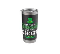 I'm Not A Leprechaun I'm Just Short Funny St. Patricks Day Stainless Steel Insulated Tumbler