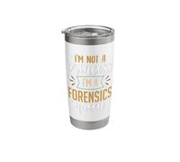 I'm Not A Princess I'm A Forensics Queen Forensic Scientist Stainless Steel Insulated Tumbler