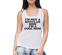 I'm Not A Regular Mom Women's Vest - White Medium