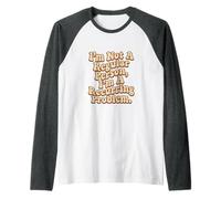 Im Not A Regular Person Raglan Baseball Tee