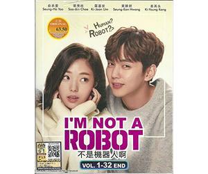 I'M NOT A ROBOT - COMPLETE KOREAN TV SERIES ( 1-32 EPISODES ) DVD BOX SETS