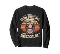 Im Not A Social Butterfly Im The Antisocial Bat Sweatshirt