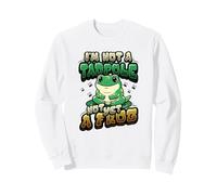 I'm Not A Tadpole Not Yet A Frog Funny Growth Metaphor Sweatshirt
