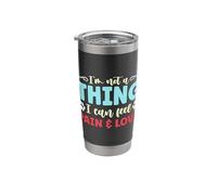 I'm Not A Thing Mistreated Save Animal Rights Abandoned Pets Stainless Steel Insulated Tumbler