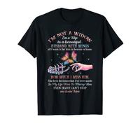 I'm Not A Widow I'm A Wife To A Husband With Wing Memorial T-Shirt