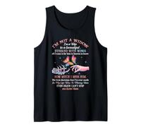 I'm Not A Widow I'm A Wife to A Husband with Wing Memorial Tank Top