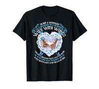I'm Not A Widower I'm A Husband To A Beautiful Wife Wings T-Shirt