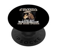 I'm Not Addicted To K-Drama One More Episode KDrama Merch PopSockets Adhesive PopGrip