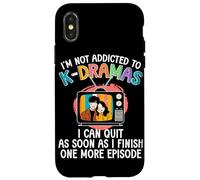 I'm Not Addicted To K-Drama One More Episode Korean Drama Case for iPhone X/XS