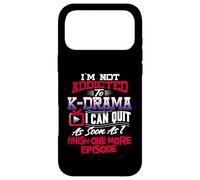 I'm Not Addicted To K Drama T Shirt K-Dramas Gifts Korean Case for iPhone 17 Pro Max