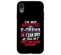 I'm Not Addicted To K Drama T Shirt K-Dramas Gifts Korean Case for iPhone XR