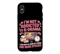 I'm Not Addicted to Kdrama We're Just in a Committed Case for iPhone X/XS