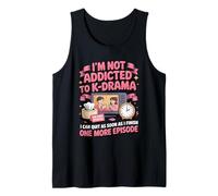 I'm Not Addicted to Kdrama We're Just in a Committed Tank Top