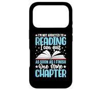 I'm Not Addicted To Reading I Can Quit As Soon As I Finish Case for iPhone 17 Pro