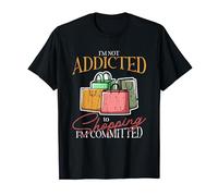 I'm not addicted to shopping, I'm committed - Shopping T-Shirt