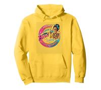 I'm Not Always A Bitch Just Kidding Skeleton Pullover Hoodie, Adult Unisex, Lemon Yellow, Large