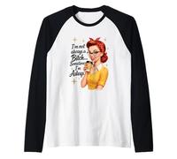I'm Not Always A Bitch Sometimes I'm Asleep Raglan Baseball Tee