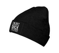I'm Not Always A Dick,Just Kidding Go Fuck Yourself Warm Hats Classic Skull Cap Elastic Hat for Daily Unisex Camping