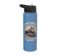 I'm Not Always A Train Wreck Just Kidding Toot Toot Stainless Steel Insulated Water Bottle