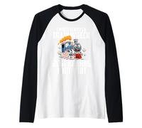 I'm Not Always A Train Wreck Just Kidding Toot Toot Train Raglan Baseball Tee