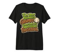 I'm Not Always Grumpy Sometimes I'm Watching Baseball Premium T-Shirt