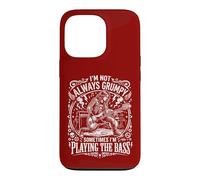 I'm Not Always Grumpy Sometimes Playing The Bass Bassist Case for iPhone 13 Pro