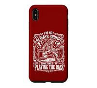 I'm Not Always Grumpy Sometimes Playing The Bass Bassist Case for iPhone XS Max