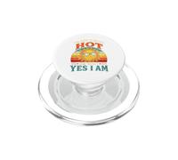 I'm Not Always Hot Oh Wait Yes I Am Sunny Summer Humor Vibes PopSockets PopGrip for MagSafe