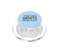 I'm Not Always Sarcastic Sometimes I'm Asleep Sassy Funny PopSockets PopGrip for MagSafe