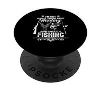 I'm Not Always Thinking About Hunting Fish Fishermen Hunter PopSockets Adhesive PopGrip