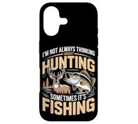 I'm Not Always Thinking About Hunting Sometimes It's Fishing Case for iPhone 17